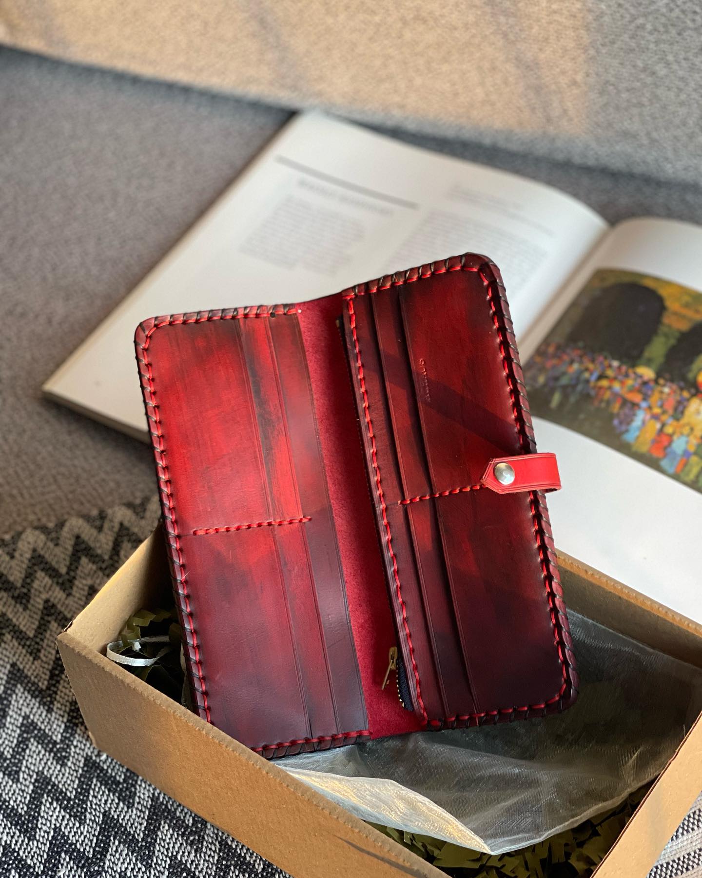 Handcrafted Bi-Fold Wallet