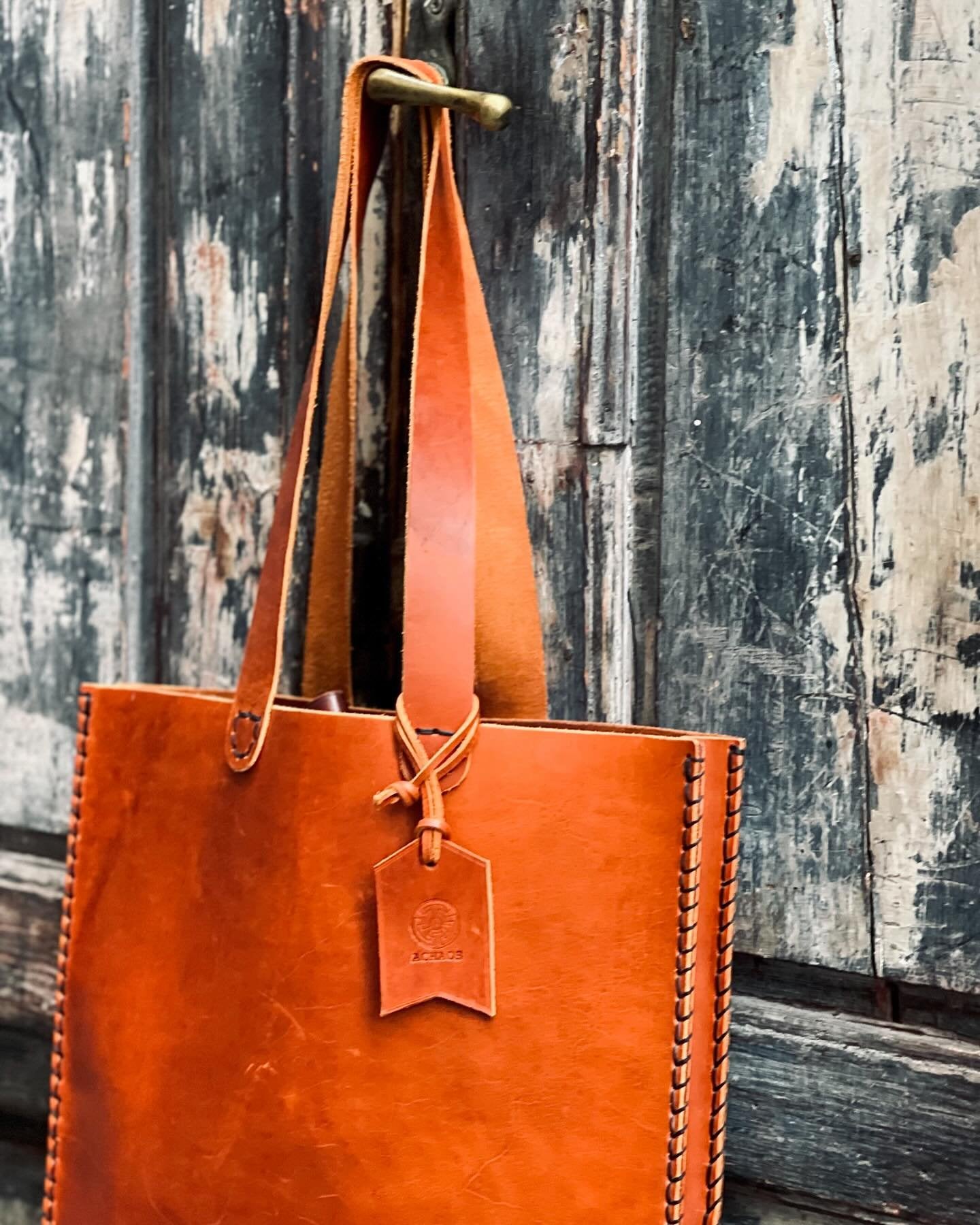 Handcrafted Leather Tote Bag