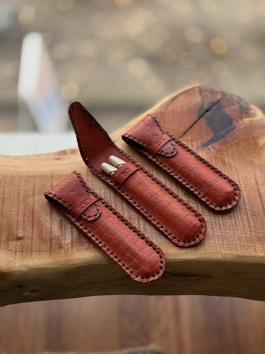 Handcrafted Leather Pencil Case