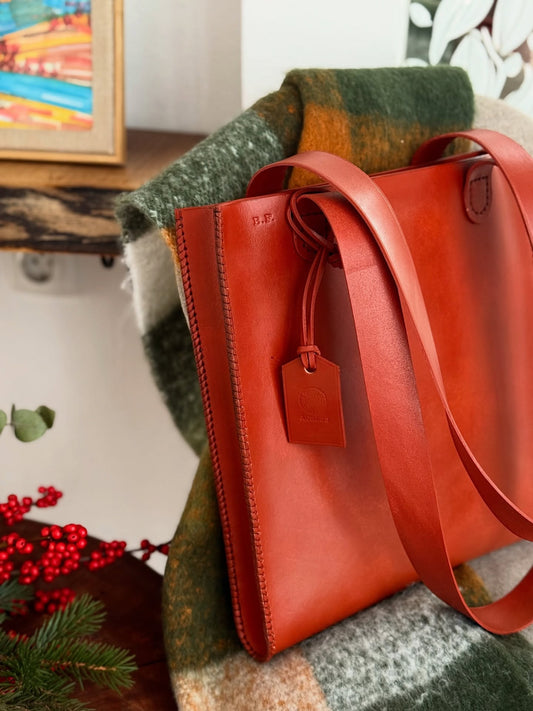 Handcrafted Leather Tote Bag