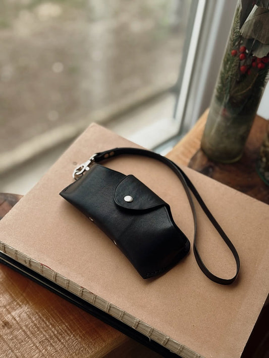 Handcrafted Sunglasses Leather Case