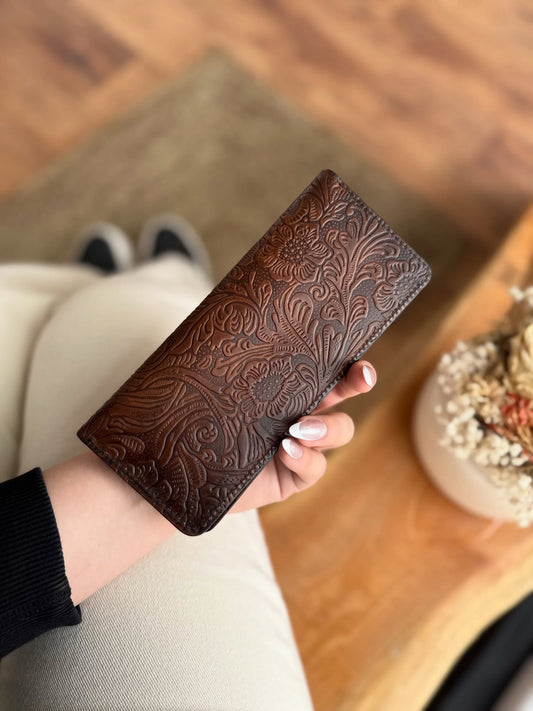 Handcrafted Bi-Fold Leather Wallet