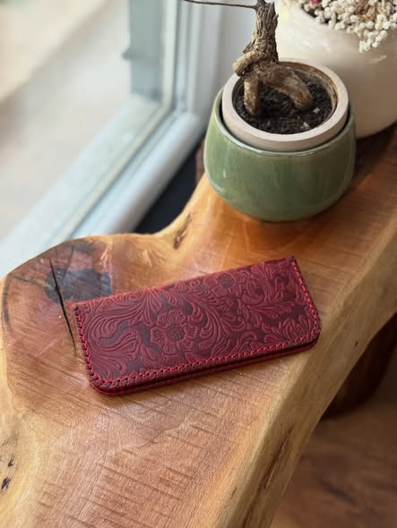 Handcrafted Bi-Fold Leather Wallet